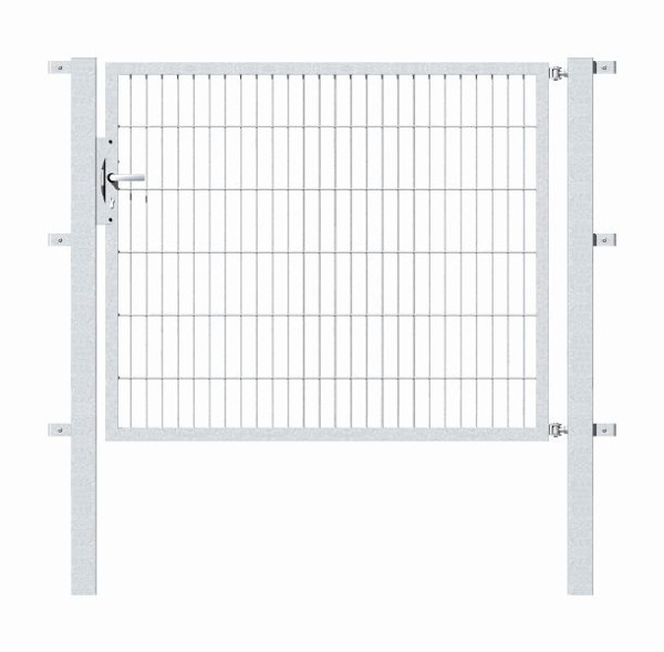 Alberts Einzeltor Flexo mit Zubehör, Breite 150 cm, Höhe: 120 cm, feuerverzinkt, 647360