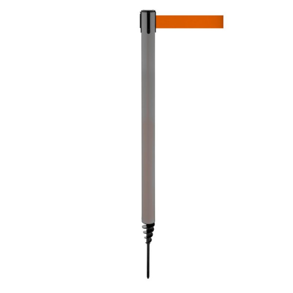 Stein HGS Personenleitsystem -P-Line Outside-, grau, orange, mit Gurtendstück (Standard), 37686-1401