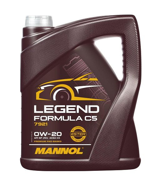 MANNOL Premium-Motoröl 7921 Legend Formula C5 0W-20, VE: 5 l, MN7921-5