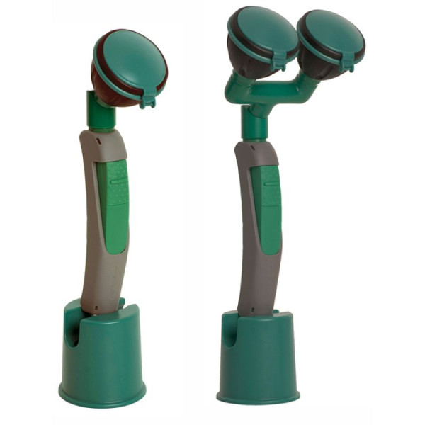 Stein HGS Hand-Augendusche, mit 2 Brauseköpfen, 24977