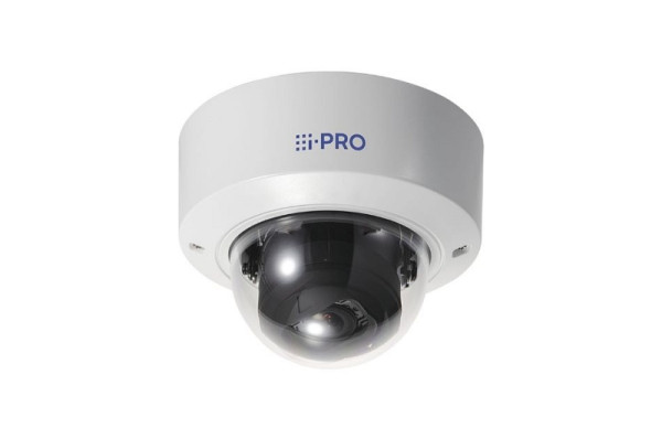 i-Pro Netzwerk Dome S-Serie, 8MP@30fps, 4,3-8,6mm AI, IK10, IR, in, WV-S22700-V2L