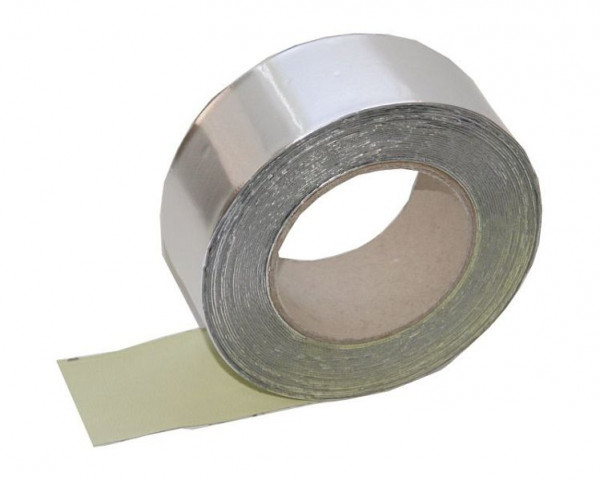 Vebatec Blitz Butyl Reparaturband Aluminium-glänzend 50mm x 10m, 016