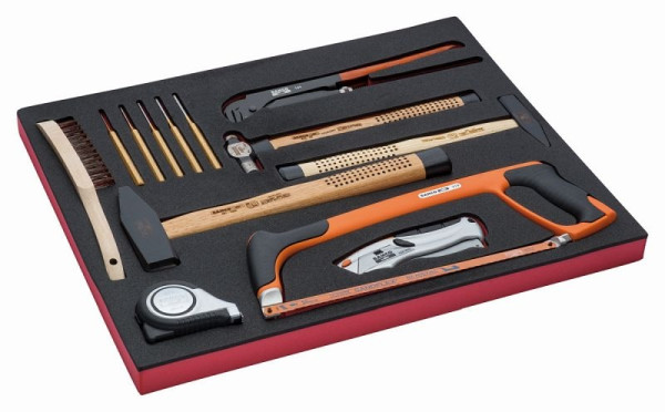 Bahco Fit&Go 3/3 Werkzeugeinlage Schlag- und Messwerkzeugsatz - 13-teilig, FF1A5012