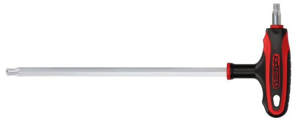 KS Tools T-Griff-Winkelstiftschlüssel Torx Kugelkopf, T7, 151.2752