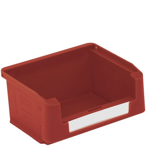 BITO Sichtlagerkasten SK Set /SK1095 85x102x50 rot, inklusive Etikett, 60 Stück, C0230-0032