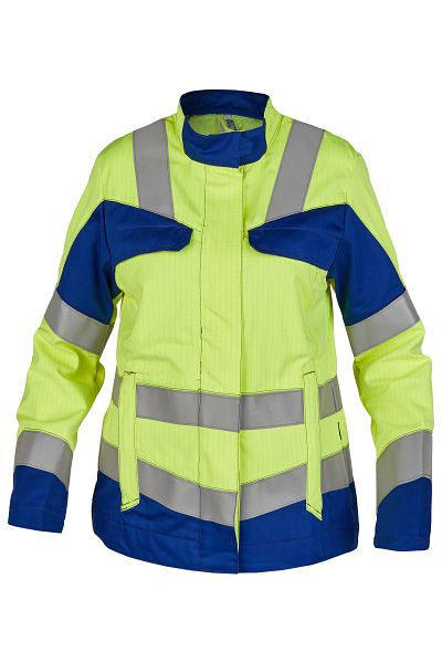 ROFA Jacke Damen 4552780, Größe D40, Farbe 235-leuchtgelb-kornblau, 4552780-235-D40