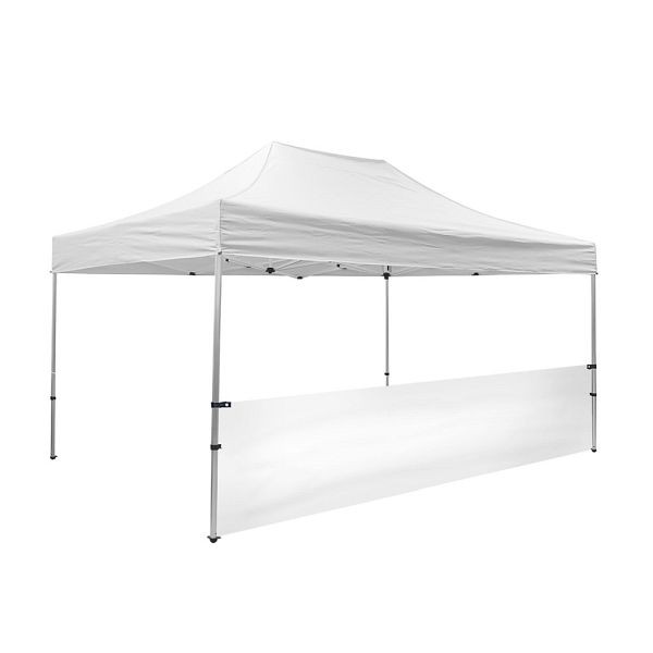 Showdown Displays Zelt Alu Halbwand doppelseitig Weiß 3 x 4,5 Meter, T4,5-GHWWH