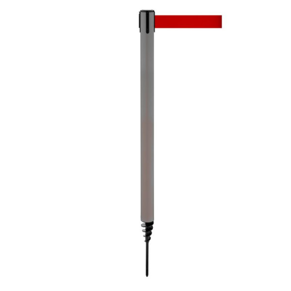 Stein HGS Personenleitsystem -P-Line Outside-, grau, rot, mit Sicherheitsverschluss (selbstlösend), 37686-0102