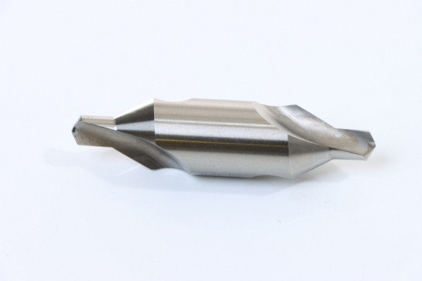 ELMAG Zentrierbohrer DIN 333 Form A, Bohr-Ø: 8, 00 x Schaft-Ø: 20,0 mm, Länge: 80mm, spiralgenutet, 60° Senkwinkel, rechtsschneidend, aus HSS, 89074