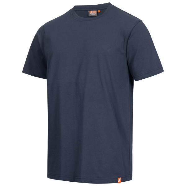 NITRAS MOTION TEX LIGHT, T-Shirt, vorgewaschen, Rundhals, Nackenband, 100% Baumwolle, 160 g/qm, Größe: 6XL, Farbe: marineblau, VE: 20 Stück, 7005-2100-6XL