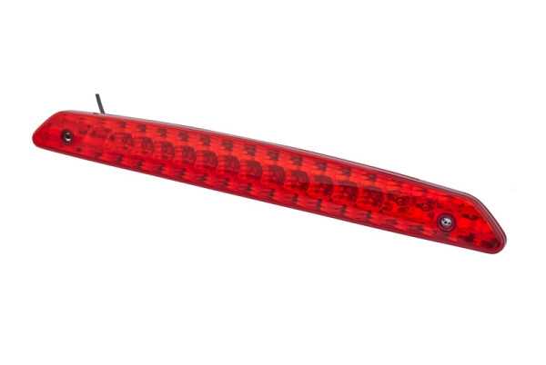 HELLA Zusatzbremsleuchte, LED, 12V, aufklebbar/Anbau, Lichtscheibenfarbe: rot, LED-Lichtfarbe: rot, Kabel: 200mm, Stecker: AMP, hinten, 2DA 343 800-057