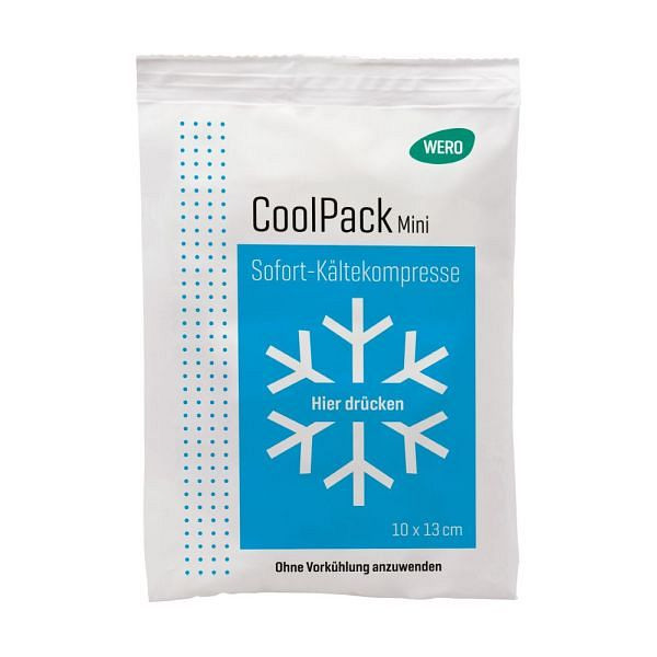 WERO CoolPack Mini Sofort-Kältekompresse, 10 x 13 cm, 51003