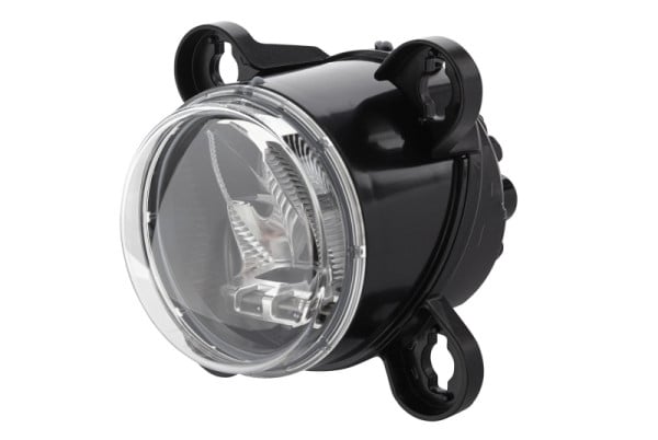 HELLA LED-Hauptscheinwerfer, 90mm Essential R80, 12V, rund, Einbau, SAE, Lichtscheibenfarbe: transparent, DEUTSCH Stecker, links/rechts, 1B0 015 050-031