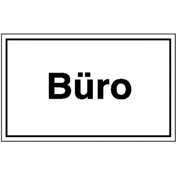 Stein HGS Hinweisschild zur Betriebskennzeichnung, Büro, Folie, selbstklebend, 21.5801