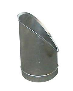 CombiSteel T-Stück 45° Schrág Ø 400, Durchmesser (mm): 400, Top-Qualität, 7215.0080