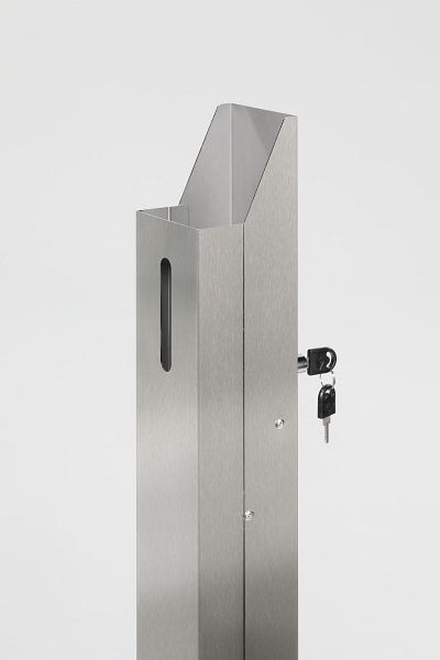 VAR Handdesinfektionsspender HDS 105 mit Spender, Edelstahl, 2080