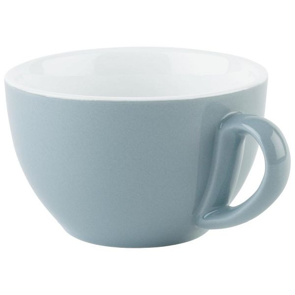 APS Cappuccinotassen in blau Ø 10,5 cm, Höhe: 6,5 cm, 300 ml, VE: 6 Stück, 16008