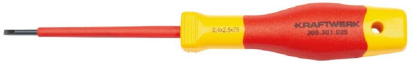 Kraftwerk Elektriker-Schraubendreher Schlitz 2.5mm, 305.301.025