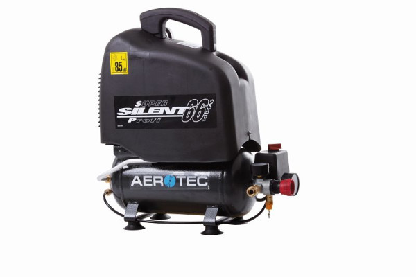 AEROTEC Druckluft Kompressor Leise ölfrei 66 dB 230 Volt, 25111101
