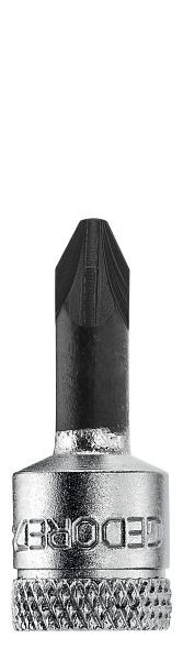 GEDORE Schraubendrehereinsatz, 1/4'', für Kreuzschlitzschrauben PZ 1, 6187130