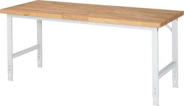 RAU Arbeitsbank höhenverstellbar, B2000xT700xH780-1100mm, B-Platte-40mm, 06-625-207R4