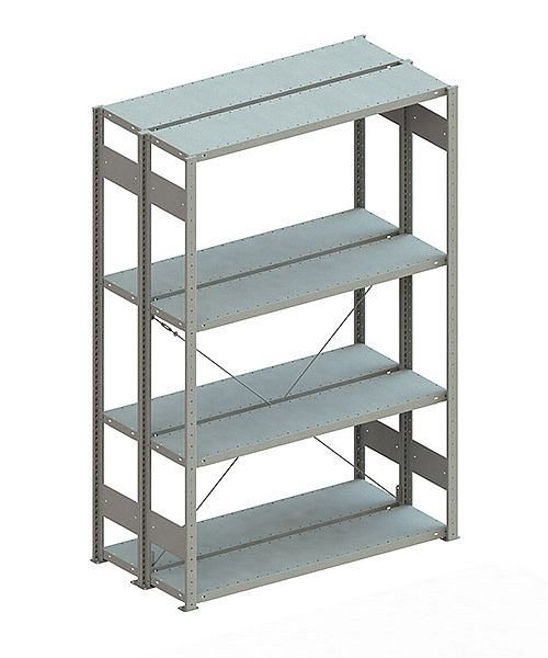 Meta CLIP 230 DGR 2000x1300x600 mm, verzinkt, Bodenanzahl: 2 x 4, 20070746
