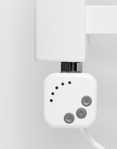 MERT KMX1 Regler mit Heizstab 800 Watt, weiß, mit Spiralkabel und Stecker, KMX1-weiss-800W-MSS