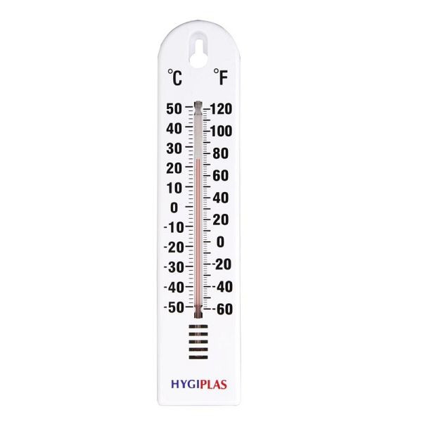 Hygiplas Wandthermometer, Temperaturbereich:-40°C bis 50°C, J228