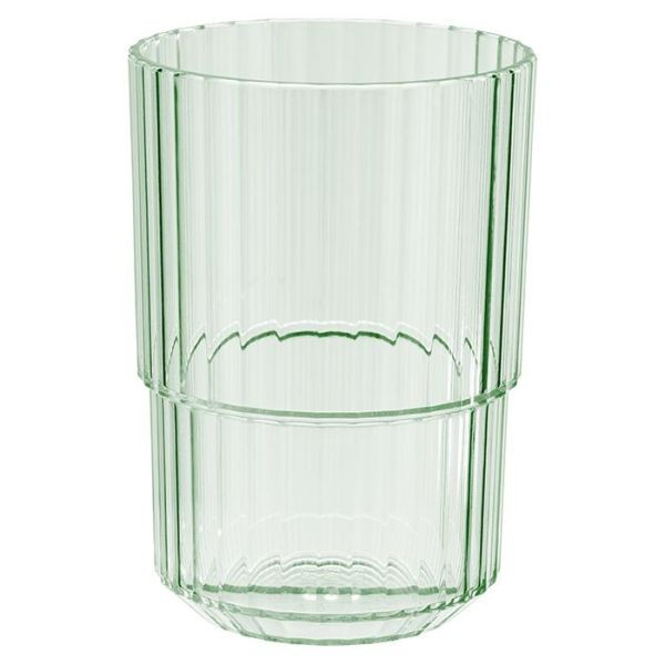 APS Trinkbecher -LINEA-, Ø 8,5 cm, Höhe: 12 cm, Tritan, 400 ml, Farbe: hellgrün, VE: 48 Stück, 10573
