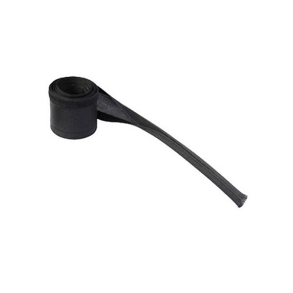 S-Conn Flexibler Kabelkanal mit Klettverschluss, schwarz, O.D. -51mm, 2,0m, 35092-2