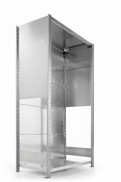 Meta CLIP Vollwand Seitenwand 1000x400 mm, verzinkt, mit Schrauben als Befestigungsmaterial, 200184540