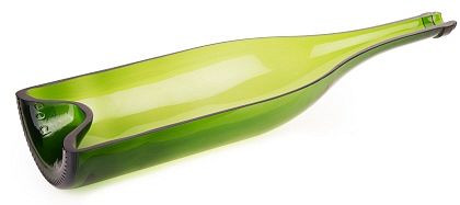 Contacto Offene Weinflasche, grün 45 cm, 2736/450