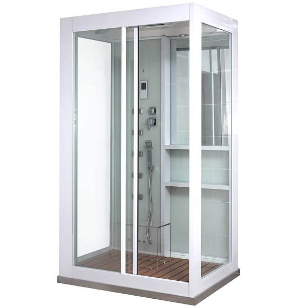 HOME DELUXE Dampfdusche WHITE LUXORY - XL, 1221, 4260255472335