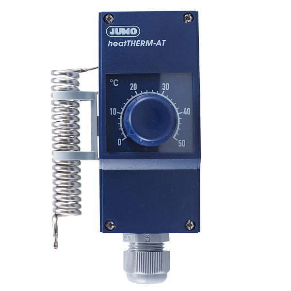 JUMO Temperaturregler mit Umschaltkontakt, 0 bis 50 °C, Raumthermostat, 60003192