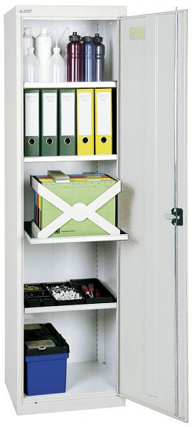 stumpf Werkzeug- und Materialschrank Serie 3000, 7035/7035, 4 Wannenböden, 3005007