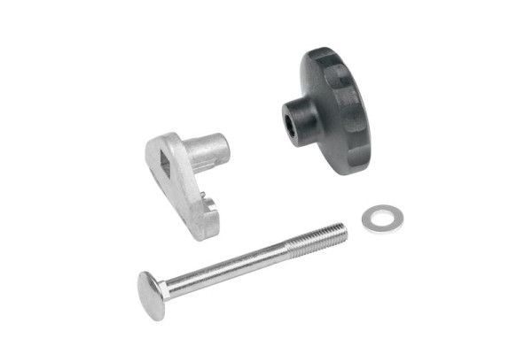 HYMER Ersatzteilset Sterngriff für Fußverlängerungen für Treppenstehleiter, 0054103