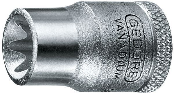 GEDORE Steckschlüsseleinsatz 3/8'' für Außen-TORX Schrauben, E10, 6250780