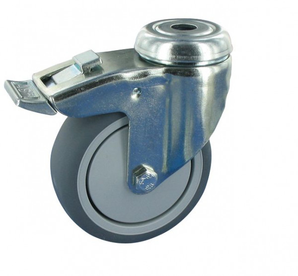Rollentechnik Lenkrolle mit Feststeller REP NRA 04/150/30K-FSF-FA, Tragfähigkeit [kg]: 100, 400457