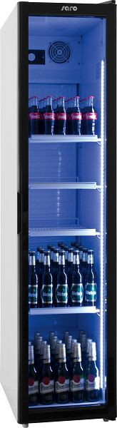 Saro Getränkekühlschrank mit Glastür - schmal Modell SK 301, 323-3150