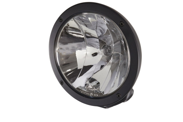 HELLA Halogen-Fernscheinwerfer, Luminator Compact, 12V, rund, Referenz: 37.5, geschraubt, ECE-R112, glasklar, 800mm, links/rechts, 1F3 009 094-181