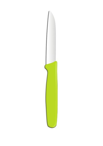 Hendi Gemüsemesser, LxBxH: 180x10x20 mm, grün, Polypropylen, 841563