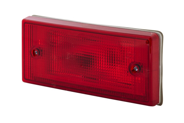 HELLA Nebelschlussleuchte, Halogen, 24/12V, Einbau, Lichtscheibenfarbe: rot, Stecker: Flachstecker, links/rechts, 2NE 003 734-091