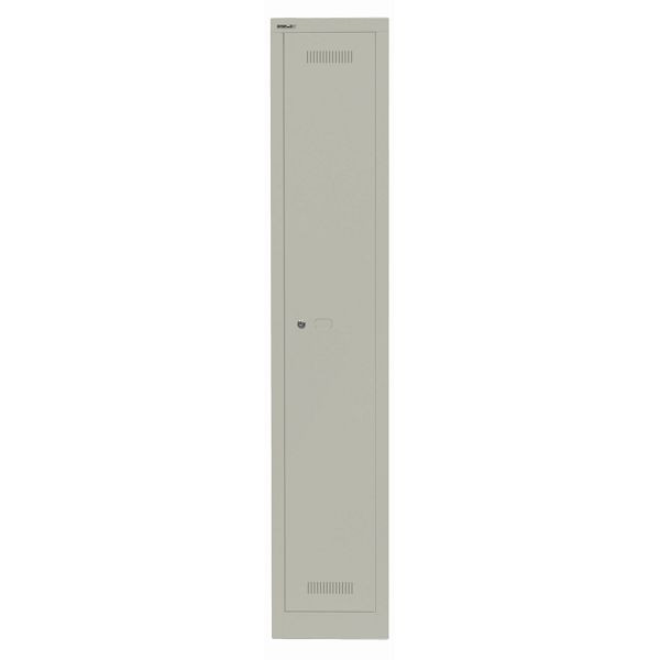 Bisley Garderobenschrank Monobloc™, 1 Abteil, 1 Fach, 673 gänsegrau, ML03S1673