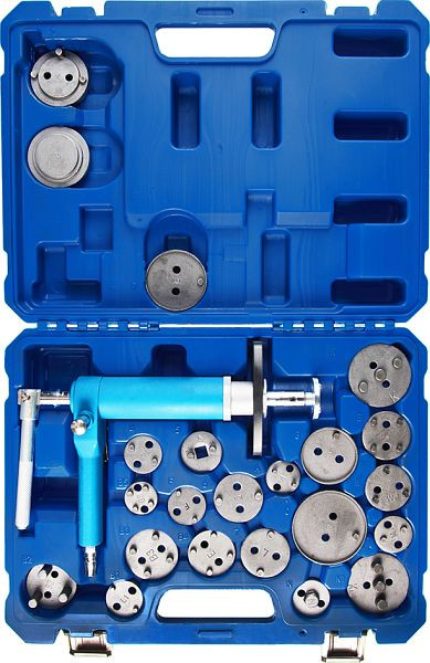 Kunzer Pneumatischer Bremskolbenrückstell-Werkzeugsatz, 23-teilig, 7PB23