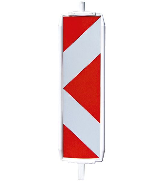 Schake Kunststoffbake Typ 40, Stutzen unten 40 x 40 mm, oben Ø42 mm, Folie Typ 2, pfeilförmig, doppelseitig rechts- / linksweisend, 36045P/2