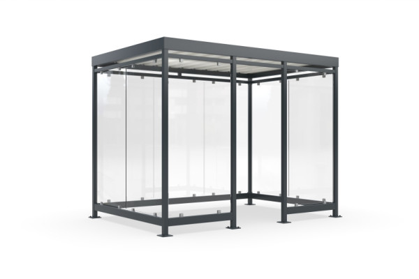 WSM Überdachung Köln K3 c/c fertig montiert, 102001777