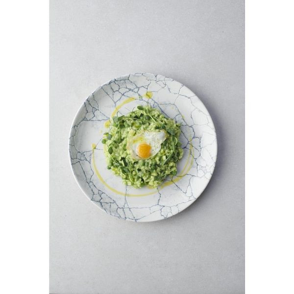 Churchill Studio Prints Kintsugi Pearl Evolve Coupe-Teller, Grau, 260 mm, (12 Stück), FS938