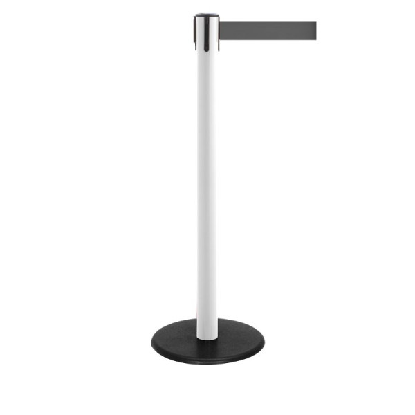 Stein HGS Personenleitsystem -P-Line Famous-, weiß, grau, mit Gurtendstück (Standard), Gurtlänge: 2,3 m, 12802-0802