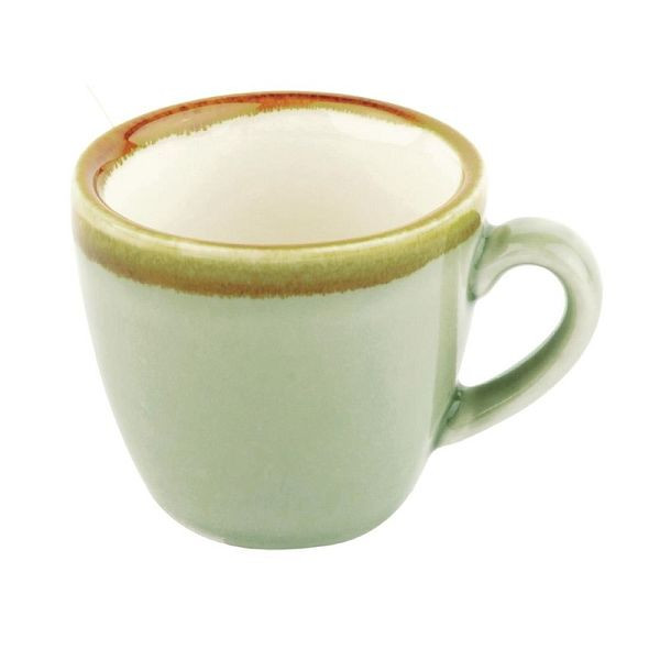Olympia Kiln Espressotassen Moos 8,5cl, VE: 6 Stück, GP476
