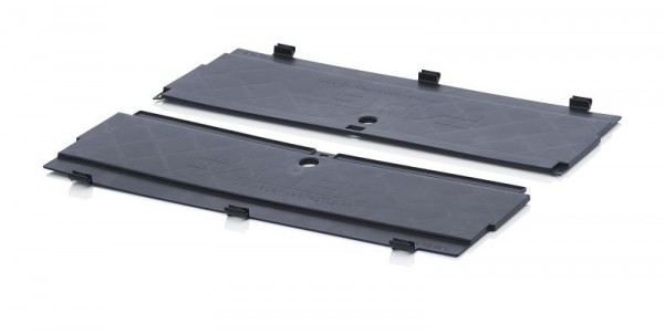 Auer ESD-Klappdeckel für Faltboxen, Passend für Grundmaß: 60 x 40 cm, ESD FB DE 64